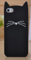 Kate Spade Black Cat Silicone iPhone 6 6s Plus Case