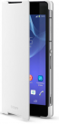 Official Sony Style Cover Stand Case for Xperia Z2-White