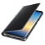 Official Samsung Galaxy Note 8 Clear View Standing Cover Case - Black