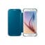 Official Samsung Galaxy S6 Clear View Cover Case Blue
