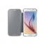 Official Samsung Galaxy S6 Clear View Cover Case Silver
