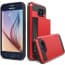 Verus Red Galaxy S6 Case Damda Slide Series