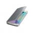 Official Samsung Galaxy S6 Edge Clear View Cover Case Silver
