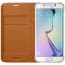 Official Samsung Galaxy S6 edge Flip Wallet Cover Orange