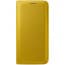 Official Samsung Galaxy S6 edge Flip Wallet Cover Yellow