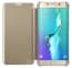 Samsung Galaxy S6 Edge Plus + Clear View Cover Gold