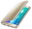 Samsung Galaxy S6 Edge Plus + Clear View Cover Gold