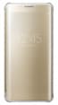 Samsung Galaxy S6 Edge Plus + Clear View Cover Gold