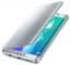 Samsung Galaxy S6 Edge Plus + Clear View Cover Silver