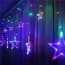 Star Shape LED Christmas Lights 2 Meteres 6.5 Feet - 12 Stars