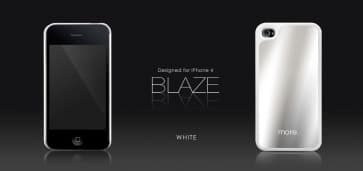Cosa Di Più La Raccolta Fiammata iPhone Bianco 4 Caso
