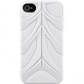 Cassa Di Coperture Switcheasy Bianco Capsulerebel Duro Per iPhone 4 4S