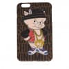 Moschino Looney Tunes Maiale Porky iPhone Caso 6 6S