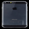 Roccia iPhone 6 6S Più 5,5 Pollici Caso Di Tpu Nero Trasparente