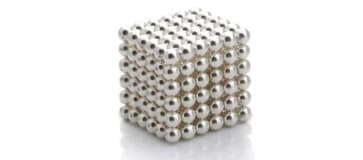 Buckyballs Silver Plated Edition Puzzle Magnético
