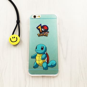 Squirtle Pokemon Lanygard Ring Case iPhone SE 5s 5