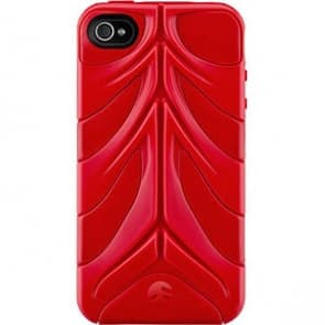 Capa De Espinha Vermelha De Capsulerebel Shewsule Para iPhone 4 4S