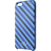 iPhone 6 6S Mais Kate Spade Azul Diagonal Listra Híbrido Case Hard Shell