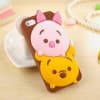 Tsum Tsum Leitão E Winnie O Caso Pooh Para iPhone 6 6S