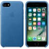 Capa De Couro Para Apple iPhone 7/8 Mar Azul