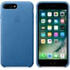 Caso De Couro Para Apple iPhone 7/8 Mais Azul Do Mar