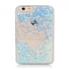 Skinnydip Glitter Líquido Corações iPhone 6 6S Plus Case - Azul