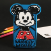 Caso De Silicone Do Bebê Mickey Para iPhone 6 6S Mais