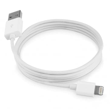 Lightning til USB-kabel til Apple iPhone 6, 6 Plus 5 5S, iPad Mini, iPad Air, iPad 4th Gen