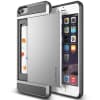 Verus iPhone 6 Plus 6s Case Damda Slide Series Satin Sølv
