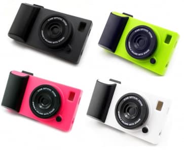 iCamera Faux Kamera iPhone 4 & 4S Skyddsfodral