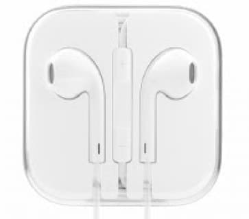 Apple EarPods med fjärrkontroll och mikrofon