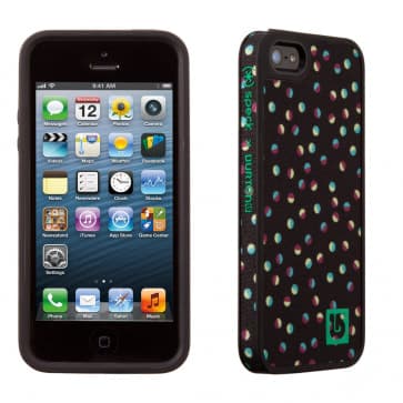 Speck FabShell Burton for iPhone 5 Girls Confetti Black