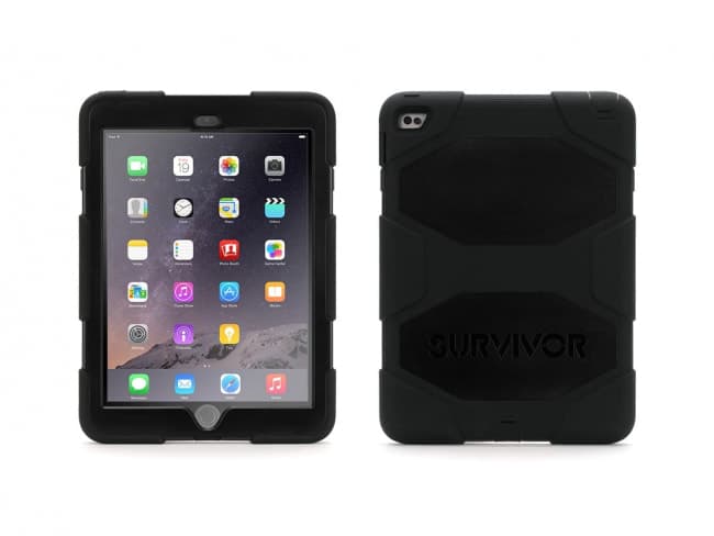 griffin survivor all terrain for ipad air 2 black black