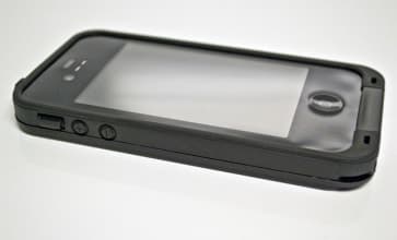 Waterproof Shockproof Case Black for iPhone 4 / 4S