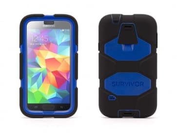 Griffin Survivor for Samsung Galaxy S5 Black Blue