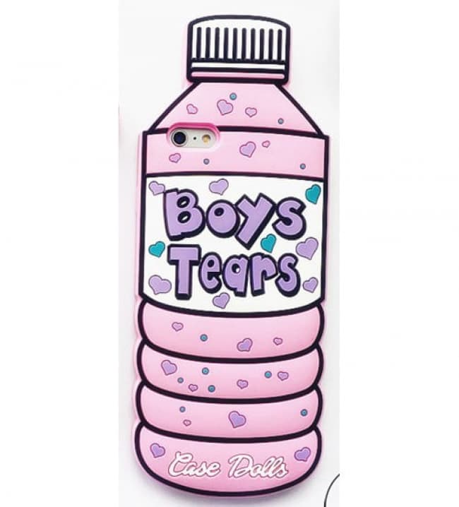 case dolls boy tears bottle case for iphone 7 8 plus