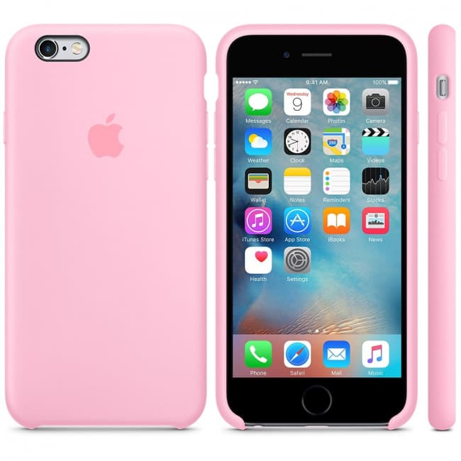 Apple Iphone 6 6s Plus Silicone Case Light Pink Tablet Phone Case
