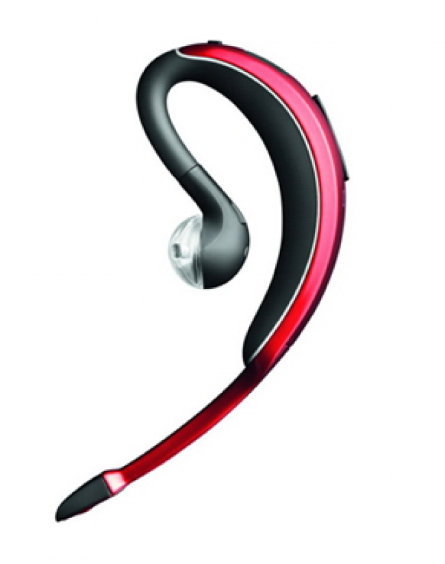 jabra wave bluetooth headset red