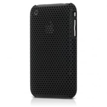 Упаковывают Перфорированный Стопорное Случай Для iPhone 3Gs - Черный (Cl59167-Б)