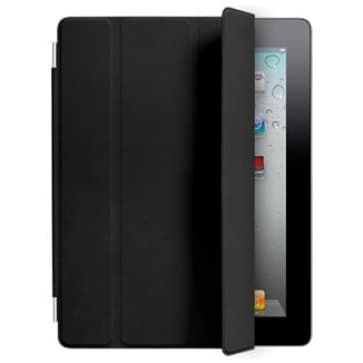 Смарт-Чехол Для Apple iPad 2 И Новый iPad - Черный Кожаный