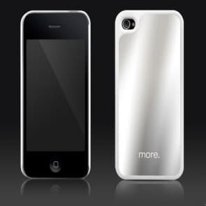 Более Вещь Полыхать Коллекцию Белого iPhone 4 Случая