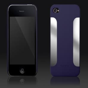 Более, Что Пункт Полыхать Коллекцию Темно-Синий iPhone 4 Случая