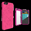 Ifrogz Харизма Бумажник Зеркальный Шкаф Для iPhone 6 6S Плюс Горячий Розовый