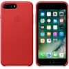 Кожаный Чехол Для Apple iPhone 7/8 Плюс Красный