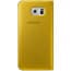 Official Samsung Galaxy S6 edge Flip Wallet Cover Yellow