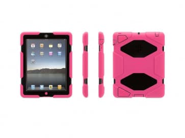 Griffin Survivor Pink Black for iPad 2, iPad 3 and iPad (4th Gen)