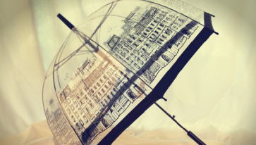 Eye Catching England Street Fashion Canopy Umbrella