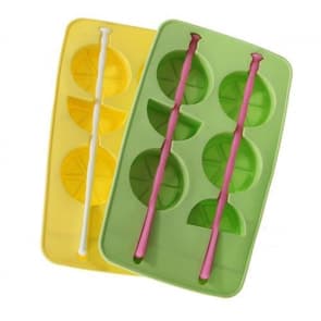 Lemon Shape Ice Cubes Silicone Ice Cube Tray