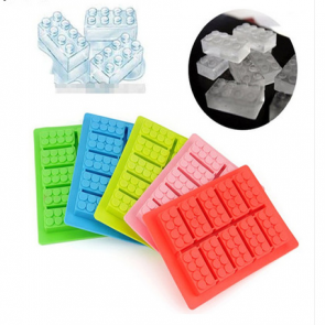 Lego Shape Ice Cubes Silicone Ice Cube Tray