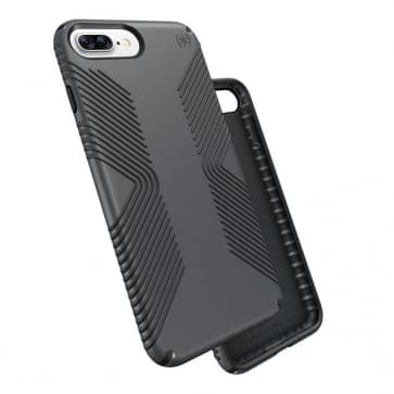 Speck Presidio Grip Case for iPhone 7 Plus - Graphite Grey/Charcoal Grey